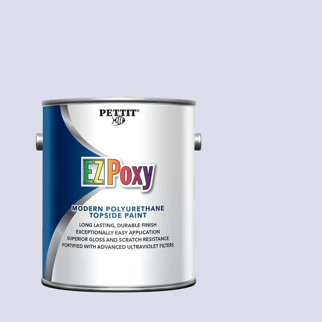 Pettit EZPoxy Topside Paint, 3176 Blu Glo White Qt