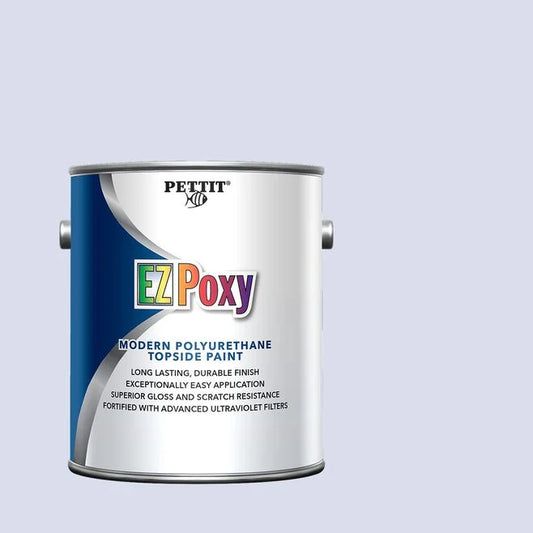 Pettit EZPoxy Topside Paint, 3176 Blu Glo White Qt