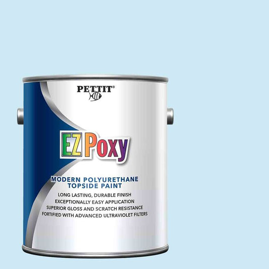 Pettit EZPoxy Topside Paint, 3213 Blue Ice Qt