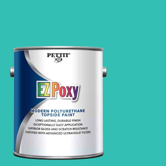Pettit EZPoxy Topside Paint, 3333 Sea Foam Green Qt