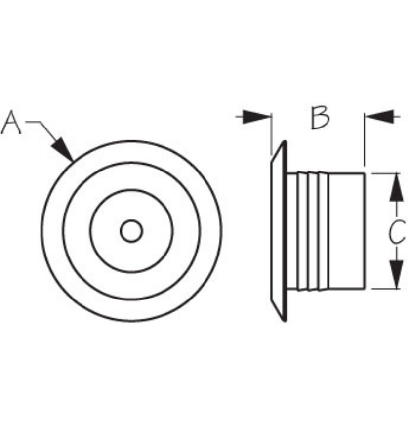 Sea-Dog Line LED Snap-In Courtesy Light Blue. 401354-1