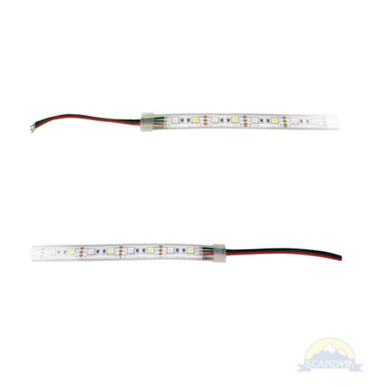 Scandvik Dual Color Flex-Strip Light Blue/White 16.5', 41524P