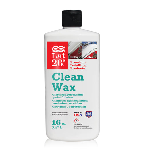 Lat 26 Clean Wax, 16oz