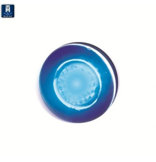 TH Marine Flush Head LED Livewell Light Blue, LED-51875