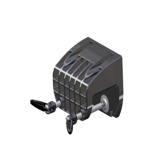 Power-Pole Micro Anchor Clamp Mount Transom Style, MC-mt-clamp