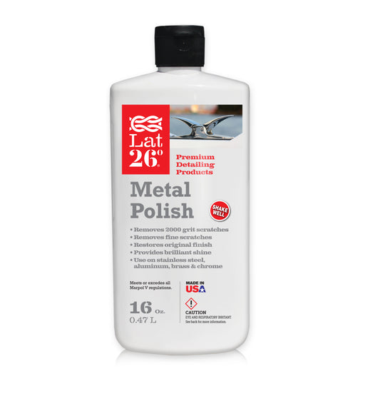 Lat 26 Metal Polish, 16oz