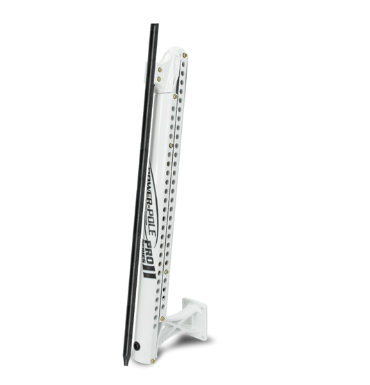 Power-Pole Pro 2 White 6ft w/ CM2, PP-PRS-6-WT