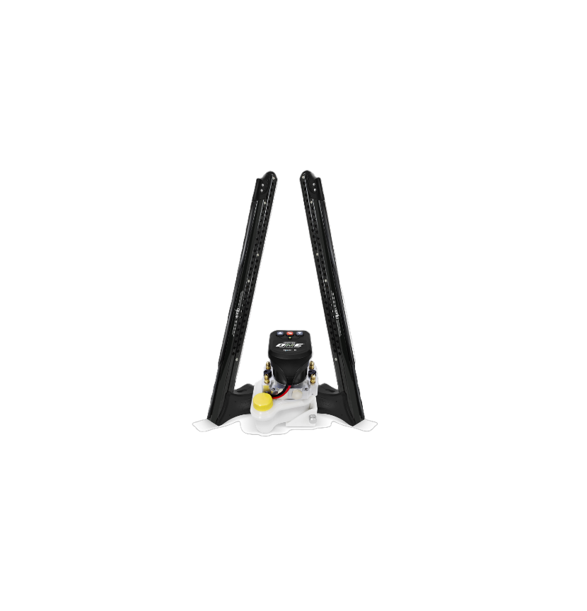 Power-Pole ONE PUMP Bls 8ft Dual Pole-Matte Black, PP-2-BLS-8-MBK