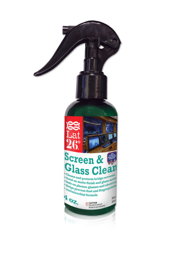 Lat 26 Screen & Glass Clean, 4oz