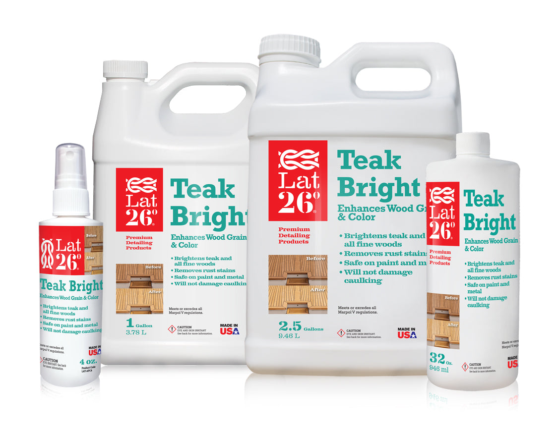 Lat 26 Teak Bright, 32oz