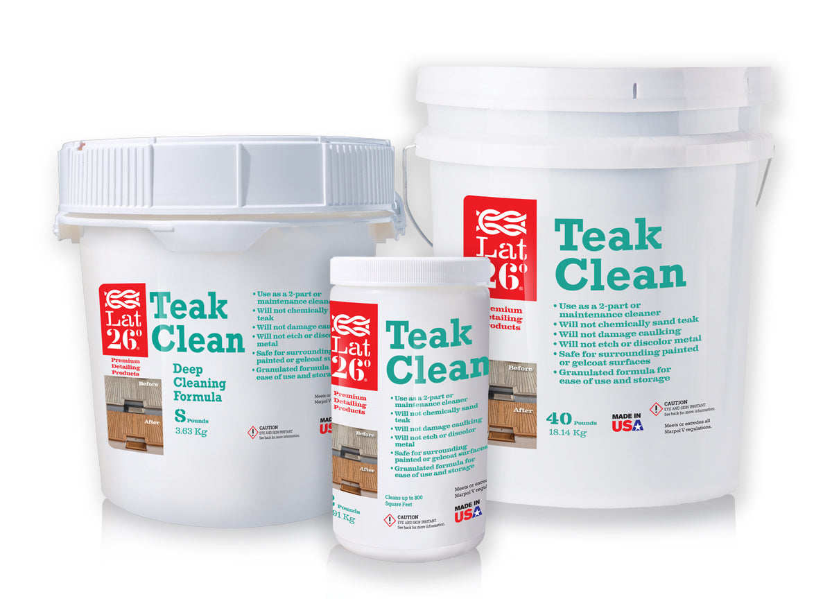 Lat 26 Teak Clean, 8lb
