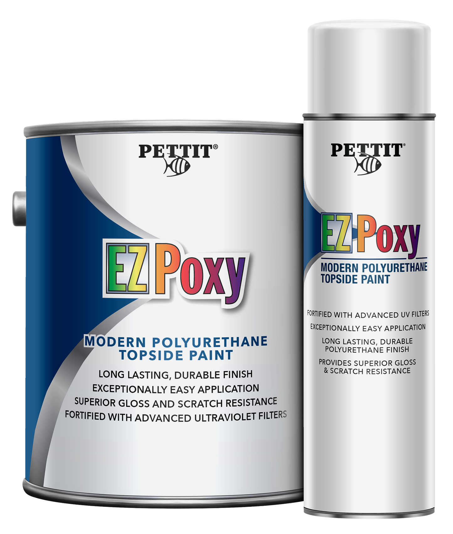 Pettit EZPoxy Topside Paint, 3175 Gloss White Qt