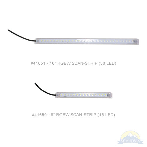 Scandvik 16" Four-Color Strip Light, 41651P