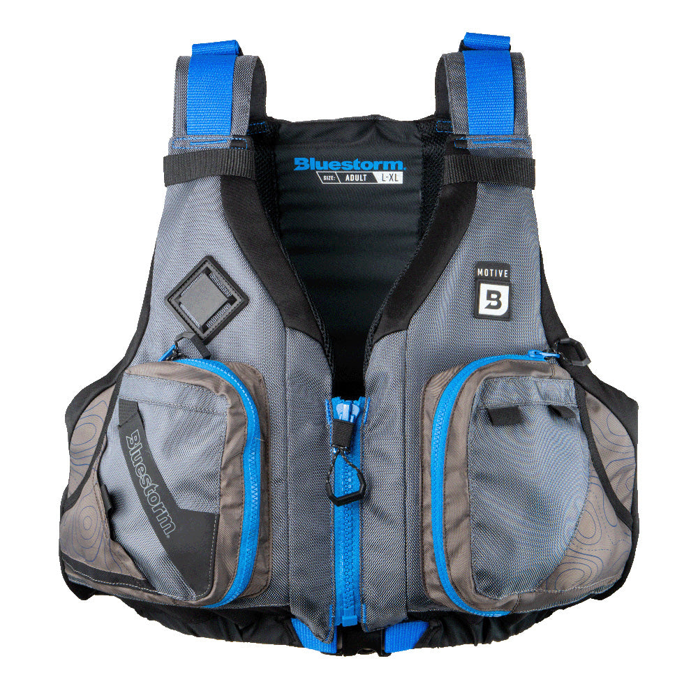 Bluestorm Motive Kayak Fishing Vest - Deep Blue - L/XL [BS-248-TPE-L/XL]