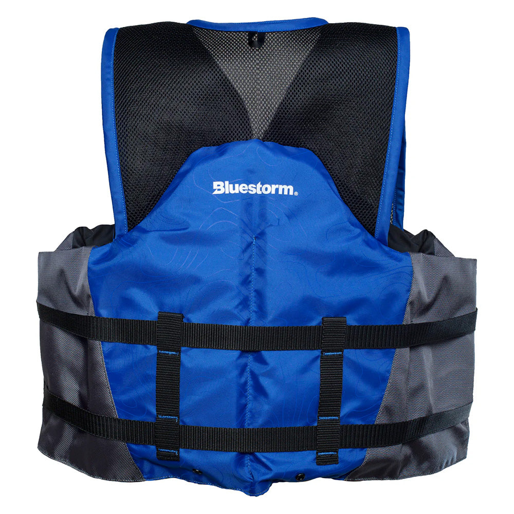 Bluestorm Sportsman Adult Mesh Fishing Life Jacket - Deep Blue - 2XL/3XL [BS-105-BLU-2/3X]