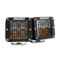 RIGID Industries D-Series LED SAE Fog Beam - Yellow/White - Set of 2 [50482]