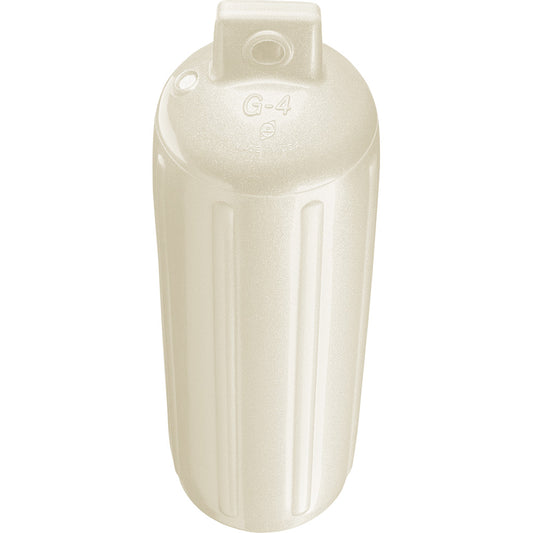 Polyform G-4 Twin Eye Fender 6.5" x 22" - Metallic White [G-4 METALLIC WHITE]