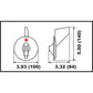 Performance Metals Yamaha Trim Tab Anode - 150-225 hp - Aluminum [00125A]