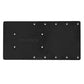 Sea Brackets 16" Straight Trolling Motor Plate f/Garmin Kraken - Black [SEA2301-BLK]
