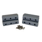 Caliber BunkWrap End Cap 2x6" Grey Accessory Kit w/Stainless Steel Hardware *4-Pack [23053]