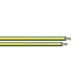 Sea-Dog 10 AWG Green/Yellow Stripe Primary Wire - 250' [8010144]