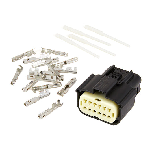 Egis Connection Kit, MX-150 12-Position Female w/14 Terminals + 8 Cavity Plugs *Bulk Pack [4611B]