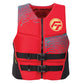 Full Throttle Men's Rapid-Dry Flex-Back Life Jacket - S - Red/Black [142500-100-020-26]