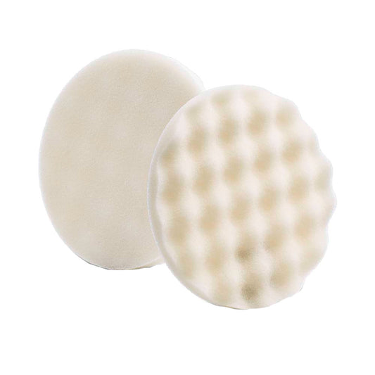 Lake Country White Compounding Waffle Pro Pad 8" x 7/8" *2-Pack [WP-62800-LC]