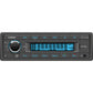 VDO 12V Radio w/FM RDS Tuner MP3/WMA/USB/Bluetooth - Blue Illumination [TRW312UB-BU]