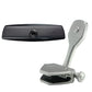 PTM Watersports Mirror/Bracket VR-140 Pro  ZXR-370 - Electrobrite Silver [P12848-2370TEBCL]