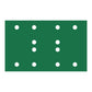 RUPES PROCUT Film Abrasive Sheet 80mm x130mm (3.15" x 5.1") - 12 Holes - P68 Grit *Box of 100pcs [9.45FB080]