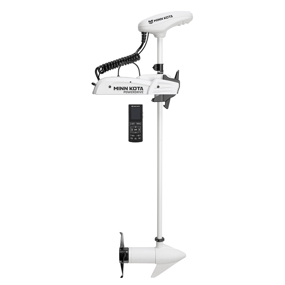 Minn Kota Riptide PowerDrive 55/WR Trolling Motor, 12V, 55lb Thrust, 54" Shaft, Wireless Remote [1363545]