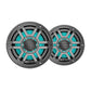 JL Audio M200 Marine Speakers 6.5" LED w/Grey Sport Grille [010-04753-03]