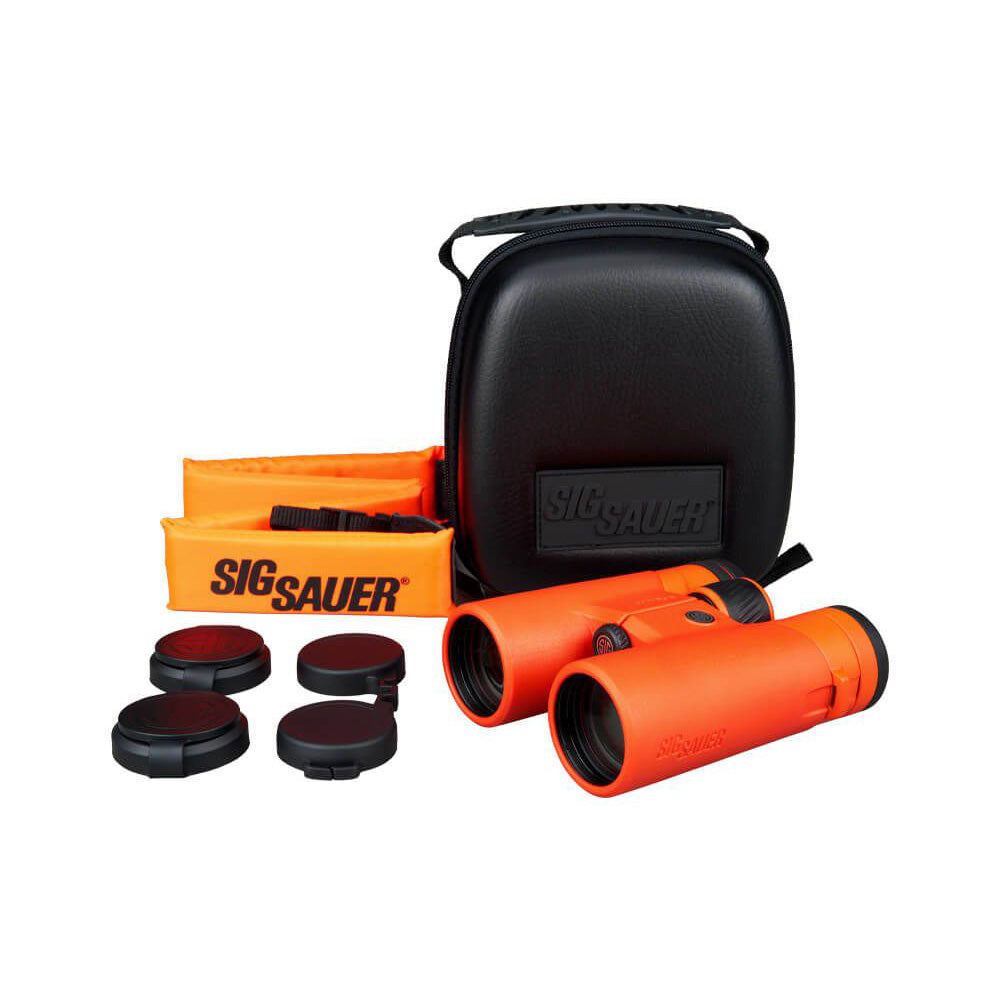SIG SAUER ZULU4 HD Marine Binocular - 10x42mm - Orange [SOZ40001OR]