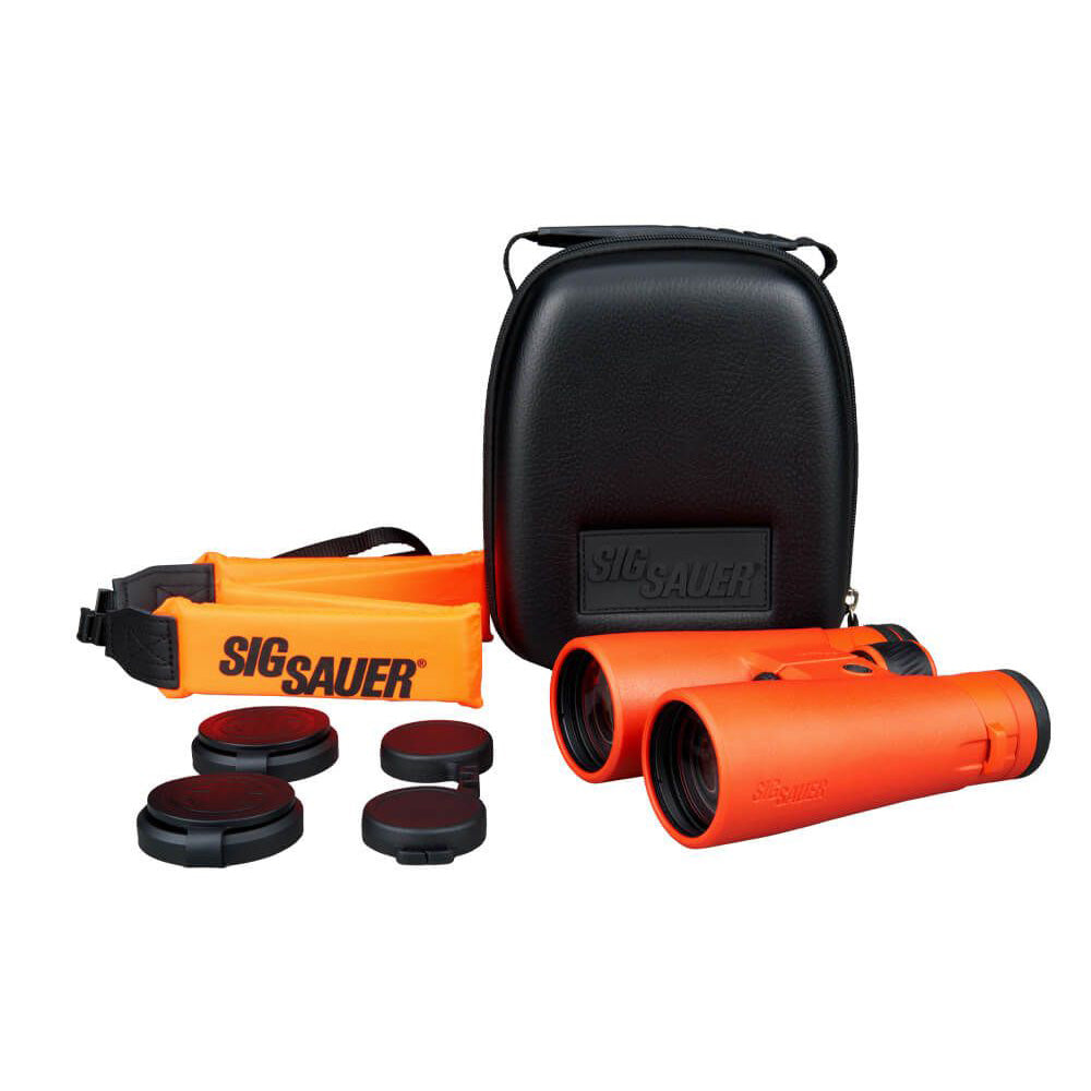 SIG SAUER ZULU4 HD Marine Binocular - 12x50mm - Orange [SOZ40002OR]