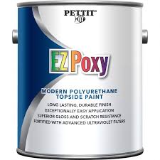 Pettit EZPoxy Topside Paint, 3175 Gloss White Qt