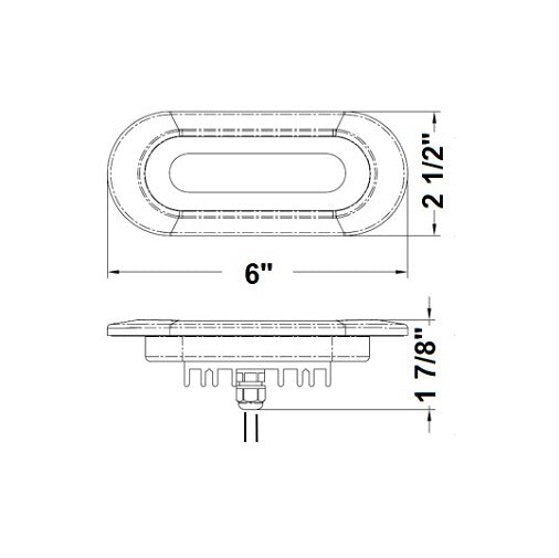 Scandvik Flush Mount Spreader Light White 12/24v
