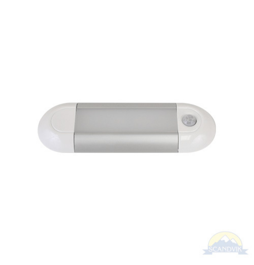 Scandvik LED Rail Light 6" w/ Motion Sensor, White, 41465