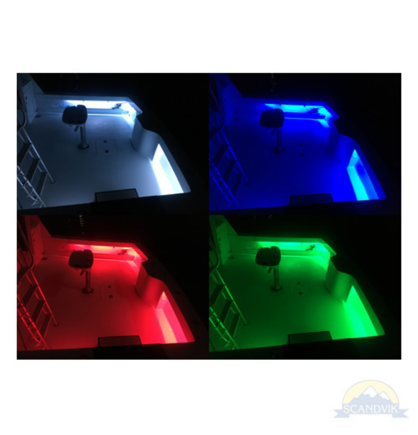 Scandvik 16" Four-Color Strip Light, 41651P