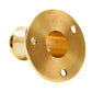Whitecap Top-Mounted Flag Pole Socket Polished Brass - 3/4" ID [S-5001B]