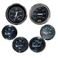 Faria Chesapeake Black w/Stainless Steel Bezel Boxed Set of 6 - Speed, Tach, Fuel Level, Voltmeter, Water Temperature  Oil PSI - Inboard Motors  [KTF064]
