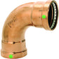 Viega ProPress 2-1/2" - 90 Copper Elbow - Double Press Connection - Smart Connect Technology [20623]