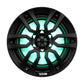 DS18 HYDRO 8" 2-Way Marine Speakers w/RGB LED Lights 375W - Matte Black [NXL-8BK]