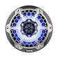 DS18 HYDRO 6.5" 2-Way Marine Speakers w/RGB LED Lights 300W - Black Carbon Fiber [CF-65]