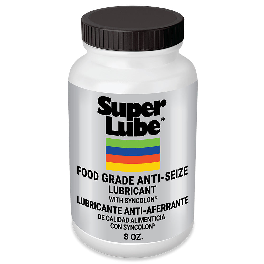 Super Lube Food Grade Anti-Seize w/Syncolon - 8oz Brush Bottle [48008]
