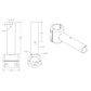 TACO ShadeFin Fixed Clamp-On Mount [T10-3000-11]
