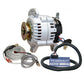 Balmar Alternator 100 AMP Kit 12V 3.15" Dual Foot Saddle Single Vee Pulley Regulator  Temp Sensor [60-YP-MC-100-SV]