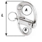 Wichard 2" Snap Shackle w/Fixed Eye - 50mm [2471W]