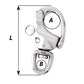 Wichard 3-1/2" Snap Shackle w/Swivel Eye [2475W]