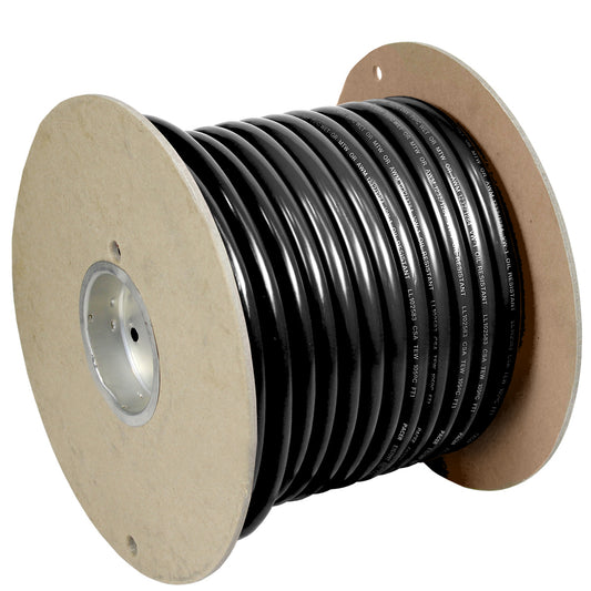 Pacer Black 4 AWG Battery Cable - 100  [WUL4BK-100]